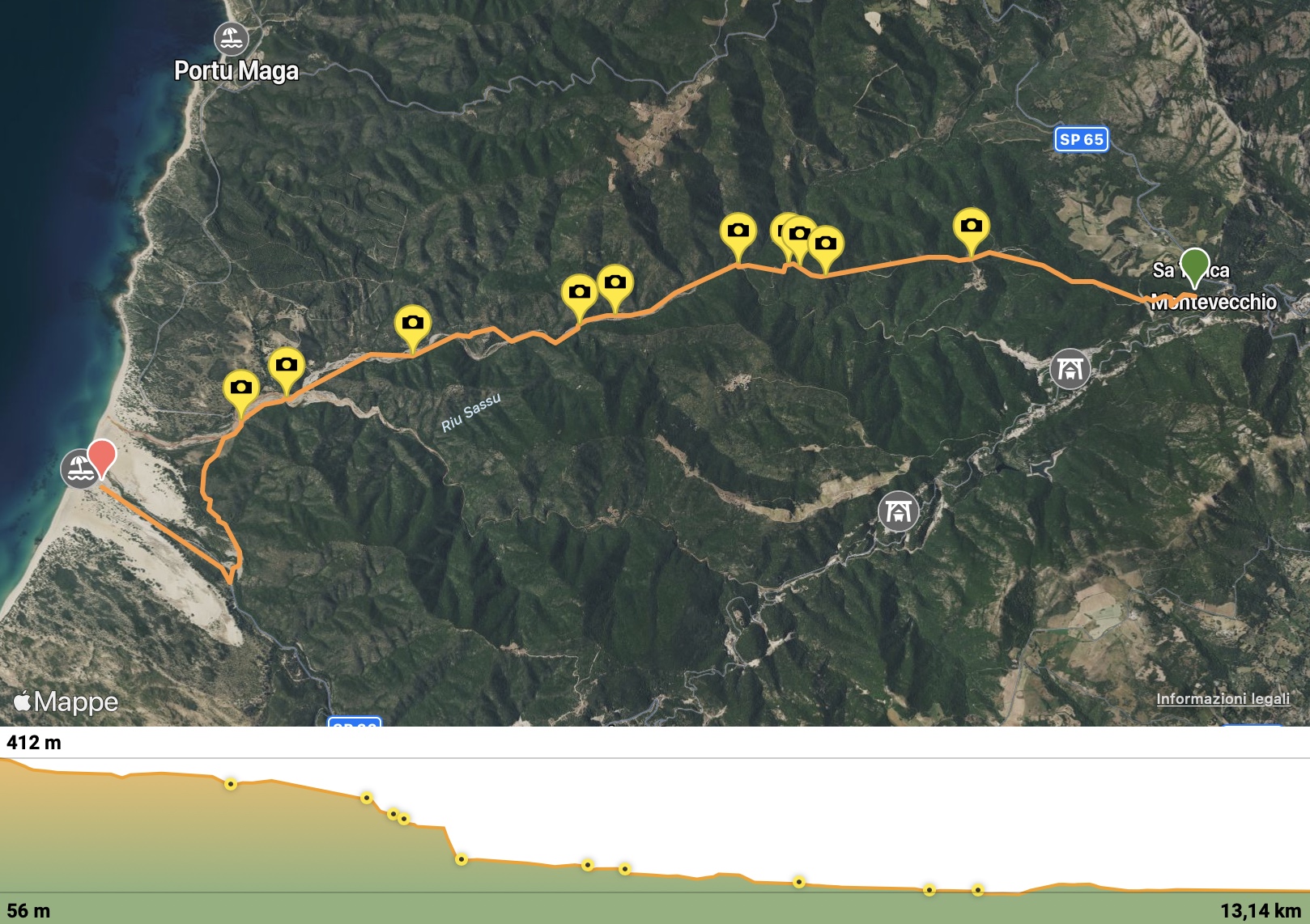 Trekking Montevecchio Piscinas